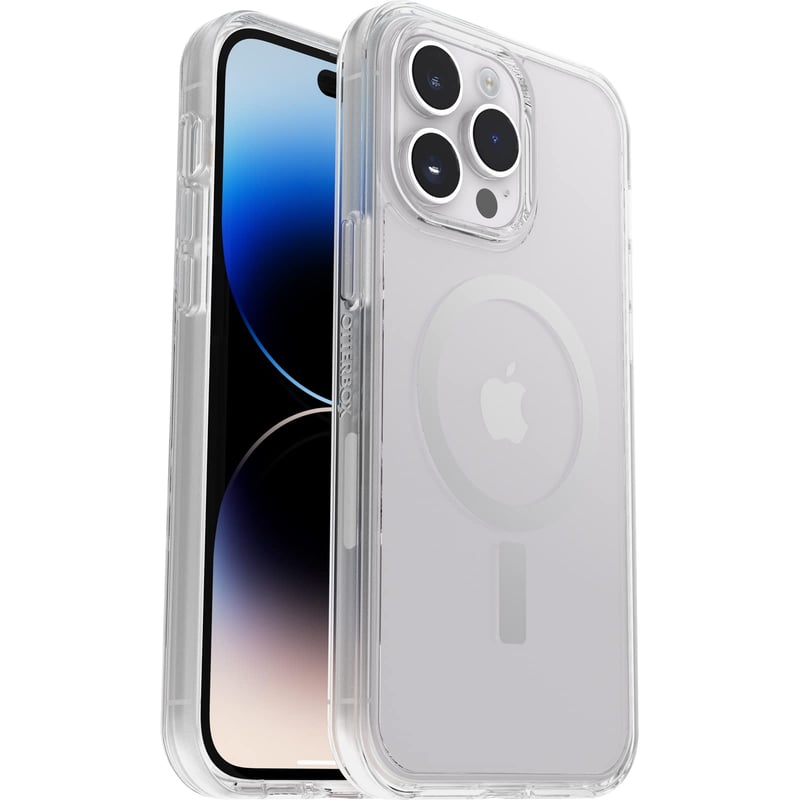 Ochranný kryt OtterBox Symmetry+ Clear MagSafe pre iPhone 14 Pro Max – priehľadný