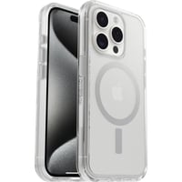 Husă OtterBox Symmetry Clear MagSafe pentru iPhone 15 Pro, transparentă, rezistentă la șocuri, carcasă subțire, testată conform standardelor militare 1