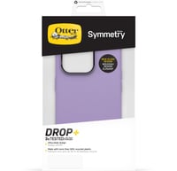 Husă OtterBox Symmetry pentru iPhone 14 Pro, mov, husă de protecție subțire, rezistentă la căderi, cu protecție antimicrobiană 3X 5