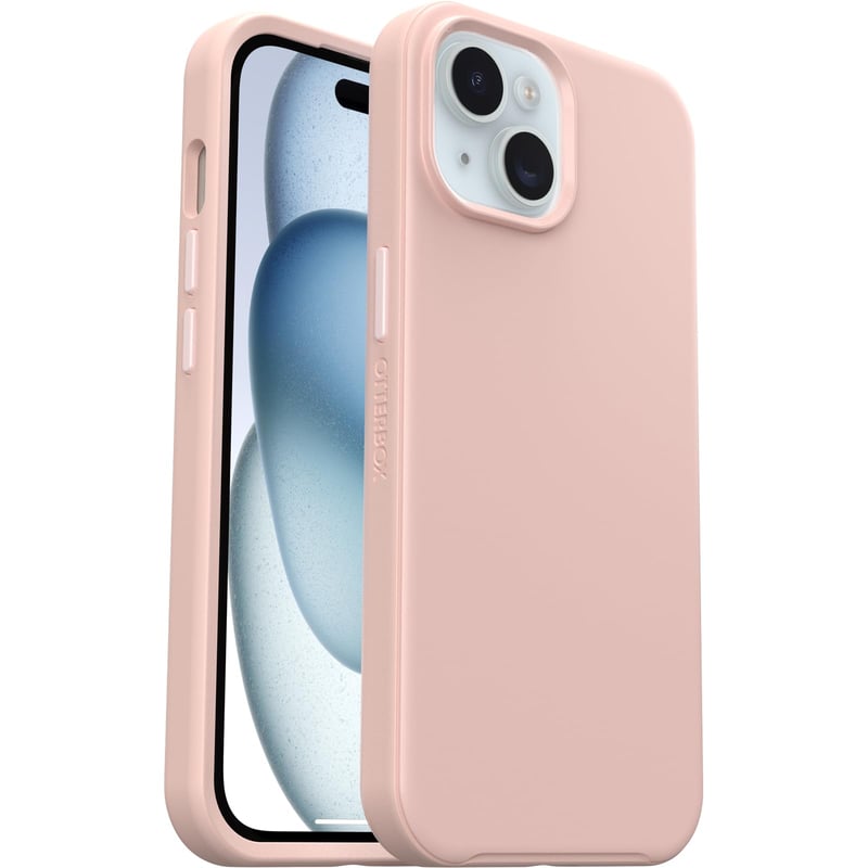 Kryt OtterBox Symmetry MagSafe pre iPhone 17, 16, 15, 14, 13, nárazuvzdorný, odolný voči pádom, 3x vojenský štandard, ružový