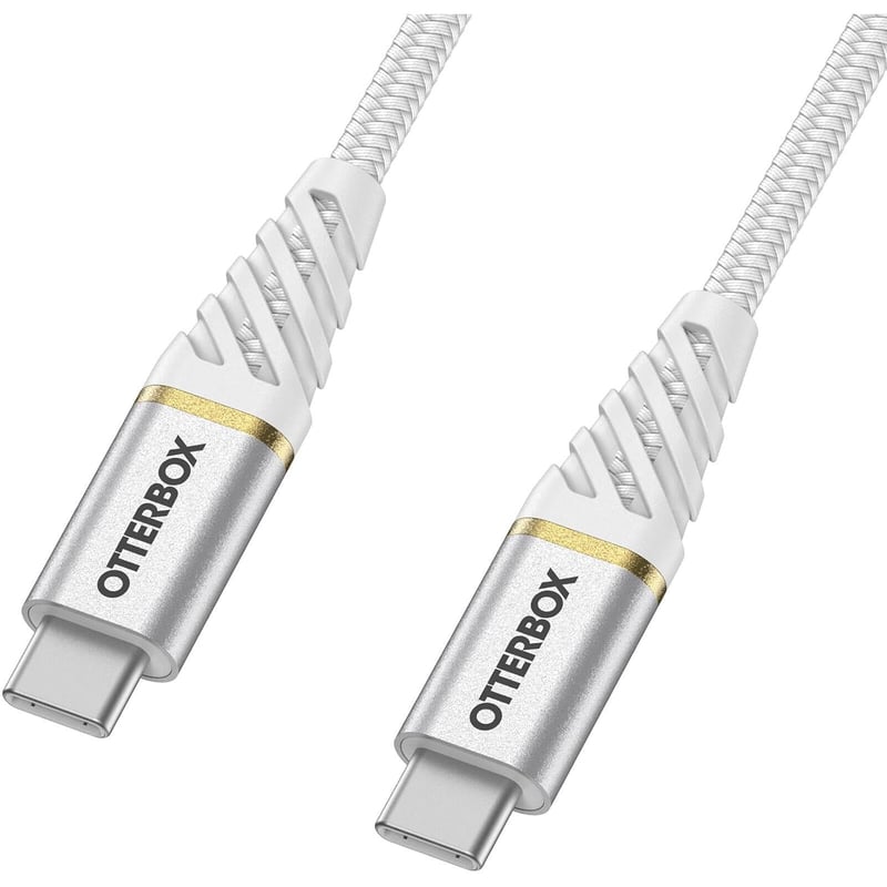 OtterBox USB-C kábel 2m fehér gyors töltés PD hálózati kábel