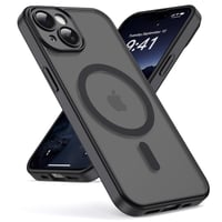 Magnetický kryt Oududianzi na iPhone 15, kompatibilný s MagSafe, čierna farba 1