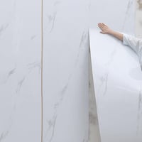 OUGPIU Márványhatású Konyhai Falburkolat Öntapadós PVC Csempe 60cm x 3m 4