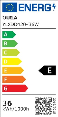 LED stropné svietidlo OUILA okrúhle ploché - priemer 40 cm, 36 W, 6500 K studená biela, 3600 lm, vodotesnosť IP44, kúpeľňa, kuchyňa, spálňa, chodba, pivnica 9