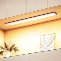 Lampă de dulap LED OUILA cu senzor de mișcare, 41 cm, 2 bucăți, lumină de noapte ultra-subțire reglabilă, reîncărcabilă fără fir, lumină caldă 8