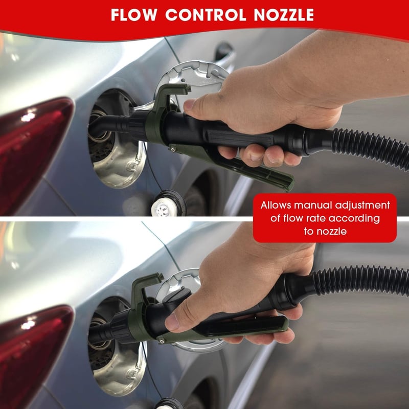OULUTO Elektromos Üzemanyag Szivattyú Benzin Dízel Kerozin Átviteli Pumpa Tömlővel