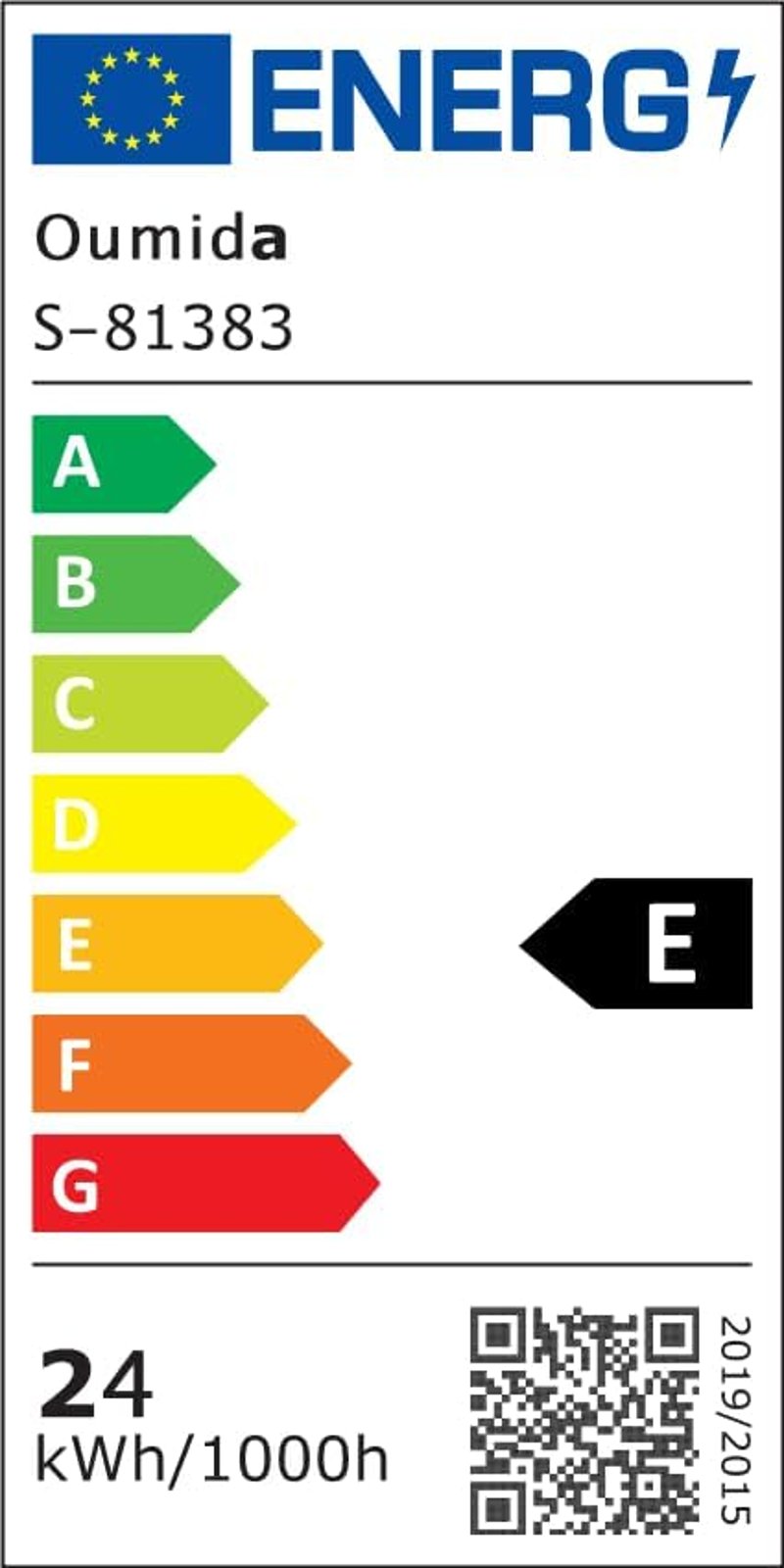 Oumida LED mennyezeti lámpa 30cm dimmelhető távirányítóval, 24W, 2700-6500K