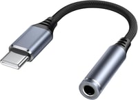 Oumida USB-C to 3.5mm Jack adapter, Type-C aux kábel iPhone Samsung iPad Pixel 7