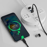 Adaptér Oumida USB-C na USB-A pre Samsung Galaxy A55 5G, A56, A35, A25, A15, A54, S25, S24, Z Flip a Fold, nabíjací adaptér Type-C samica na A samec, čierny 3