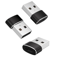 Adaptér Oumida USB-C na USB-A pre Samsung Galaxy A55 5G, A56, A35, A25, A15, A54, S25, S24, Z Flip a Fold, nabíjací adaptér Type-C samica na A samec, čierny 1