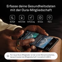 Inteligentný prsteň OURA Gen3 Horizon – veľkosť 7, ružové zlato – sledovanie spánku, tepu a kondície, 7-dňová výdrž batérie, kompatibilný s iOS/Android 4