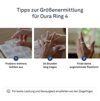 Oura Ring 4 Súprava na určenie veľkosti – Súprava na meranie veľkosti inteligentného prsteňa – Kontrola veľkosti pred kúpou – Kredit na nákup 3