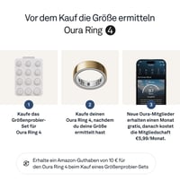 Oura Ring 4 Súprava na určenie veľkosti – Súprava na meranie veľkosti inteligentného prsteňa – Kontrola veľkosti pred kúpou – Kredit na nákup 2