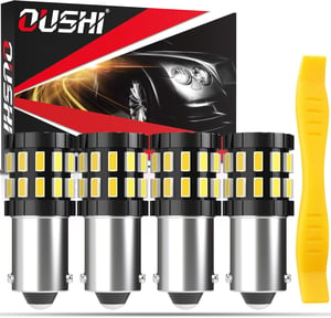 LED žiarovka OUSHI BA9S, 6500K xenónová biela, 12V/24V, 4 ks