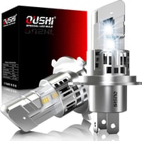 OUSHI H4 LED fényszóró izzó 6500K xenon fehér 20000LM Hi/Lo 2db 1