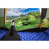 Samonafukovacia karimatka OUSPT – Nafukovací matrac, ultraľahký, kompaktný, odolný voči vlhkosti, vhodný na kempovanie, turistiku a na pláž 4