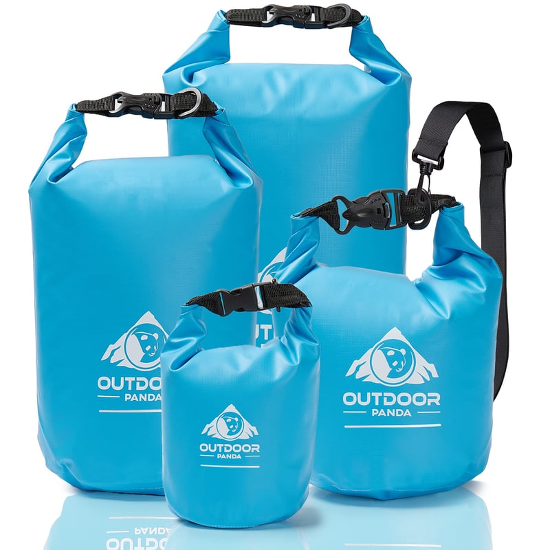 Vodotesný vak Outdoor Panda - čierny - 5 l