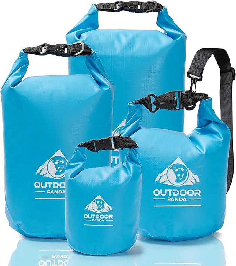 Outdoor Panda vízálló táska 2L-15L kempinghez, kajakozáshoz, túrázáshoz