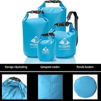 Outdoor Panda vízálló táska 2L-15L kempinghez, kajakozáshoz, túrázáshoz 3