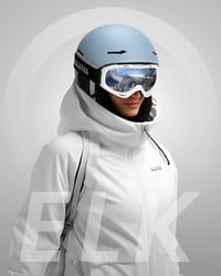 OutdoorMaster ELK MIPS Sísisak Snowboard Bukósisak Férfi Női Gyermek, M-es méret - cyaanwit, M 6