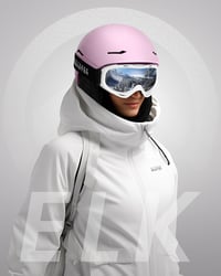 OutdoorMaster ELK MIPS sísisak snowboard bukósisak férfiaknak nőknek és fiataloknak - Matte Pink 6