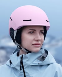 OutdoorMaster ELK MIPS sísisak snowboard bukósisak férfiaknak nőknek és fiataloknak - Matte Pink 7