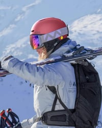 OutdoorMaster MIPS Sísisak, S-es méret, Snowboard Bukósisak Férfi Női Fiatal Szellőztetett 6