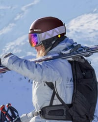 OutdoorMaster MIPS Sísisak, S-es méret, Snowboard Sisak Férfiaknak Nőknek Szellőzéssel 6