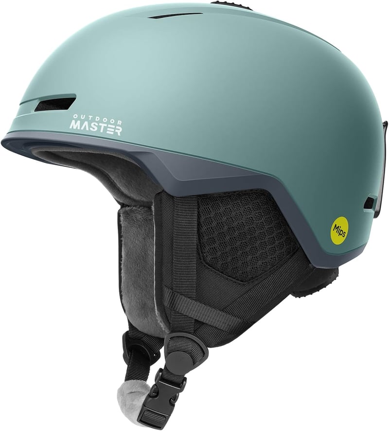 OutdoorMaster MIPS Sísisak Snowboard Bukósisak Szellőzőrendszerrel Férfiaknak Nőknek