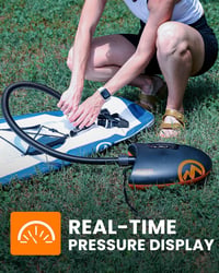 OutdoorMaster Shark elektromos SUP pumpa 20 PSI, 12V, aktív hűtéssel 5