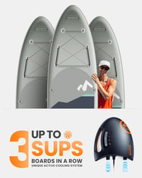 OutdoorMaster Shark elektromos SUP pumpa 20 PSI, 12V, aktív hűtéssel 3