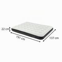 Bestway Outfit Air madrac na napuhavanje za dvije osobe 191x137x22 cm s ugrađenom pumpom, bez torbe za nošenje (stanje: vidi 2. sliku) 9