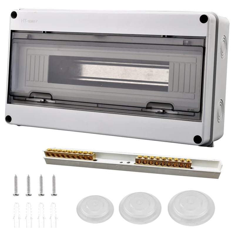 Tablou electric de distribuție Outinhao IP65 pentru montaj aparent, 18 module, pentru exterior