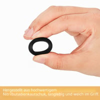 Set de 72 de garnituri de etanșare și inele O Outus, conținând 24 bucăți de 1/2 inch, 24 bucăți de 3/4 inch și 24 bucăți inele O pentru furtun de duș 5