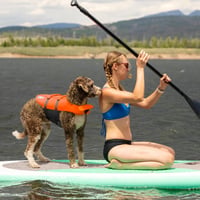 Outward Hound Granby Splash Prsluk za spašavanje pasa - Veličina M, Narančasti - Podesivi prsluk za plivanje s brzim otpuštanjem za pse 8