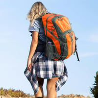 OUUTMEE 30-40L Vízálló Túrahátizsák Derékpánttal Férfiaknak és Nőknek 7