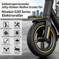 10-palcová samoopravná pneumatika Jelly Glue pre elektrickú kolobežku Ninebot G30Max G30D s montážnym náradím, náhradné koleso 60/70-6,5 palca 3