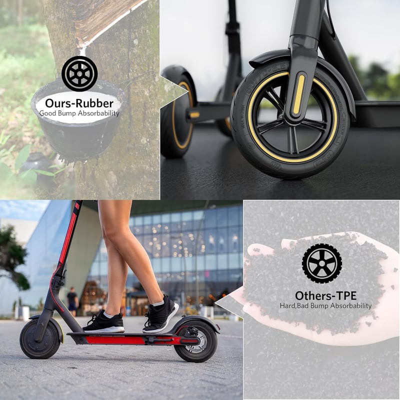 OUXI 10 Colos Önjavító Zselés Gumiabroncs Ninebot G30Max/G30D Elektromos Rollerhez Szerelőeszközzel, 60/70-6.5 Cserekerék

AI: OUXI 10 Colos