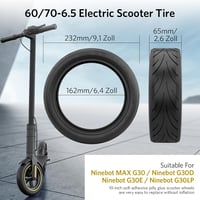 OUXI 10 Colos Önjavító Zselés Gumiabroncs Ninebot G30Max/G30D Elektromos Rollerhez Szerelőeszközzel, 60/70-6.5 Cserekerék

AI: OUXI 10 Colos 6