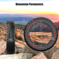 OUXI 10x2.125 Off-road gumi Ninebot F20/F30/F40/F65 elektromos rollerhez, 2db 5