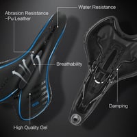 OUXI Gel Kerékpár Nyereg Ergonomikus Üreges Komfort Férfi Női MTB Országúti Hegyi Kerékpár 3