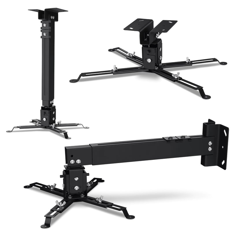 Overmax Ceiling Mount projektor tartókonzol, max. 20 kg, acél, fali/mennyezeti