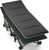 OVERMONT összecsukható kemping ágy 190x71cm, 250kg terhelhetőség, hordtáskával 1