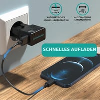 Încărcător de călătorie universal OVERMUST cu porturi USB-C și USB-A, încărcare rapidă 20W, compatibil în 200 de țări cu prize tip USA, EU, UK, AU, pentru telefon, tabletă, cameră foto 5