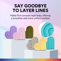OVERTURE Matt PLA filament 1,75 mm - Čokoládovo hnedý - struna do 3D tlačiarne, prémiová kvalita 2