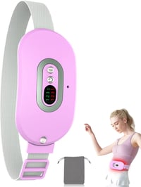 OVIFM Hordozható Menstruációs Fűtőpárna Elektromos Masszázs Funkcióval Lila 1
