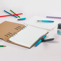 OVISEEN A5 Vonalas Gyűrűs Betétlap 6 Gyűrűs, 135 Lap, 100g/m², 8 mm Vonalköz, Filofax Kompatibilis Újratölthető Tervező Notesz 6