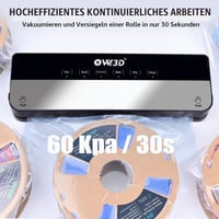 Sada na skladovanie filamentu OVVNYXE OVV3D s vákuovým uzáverom, 30 vákuových vreciek a 30 vysúšadiel, vzduchotesné skladovanie pre 3D tlač, ideálne po použití sušičky filamentu 3
