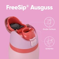 Owala FreeSip Rozsdamentes Acél Ivópalack Szívószállal 945ml BPA-Mentes - 946 ml, Angle Food Cake 2