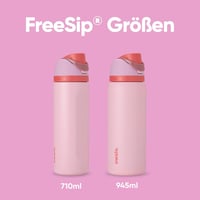 Owala FreeSip Rozsdamentes Acél Ivópalack Szívószállal 945ml BPA-Mentes - 946 ml, Angle Food Cake 5